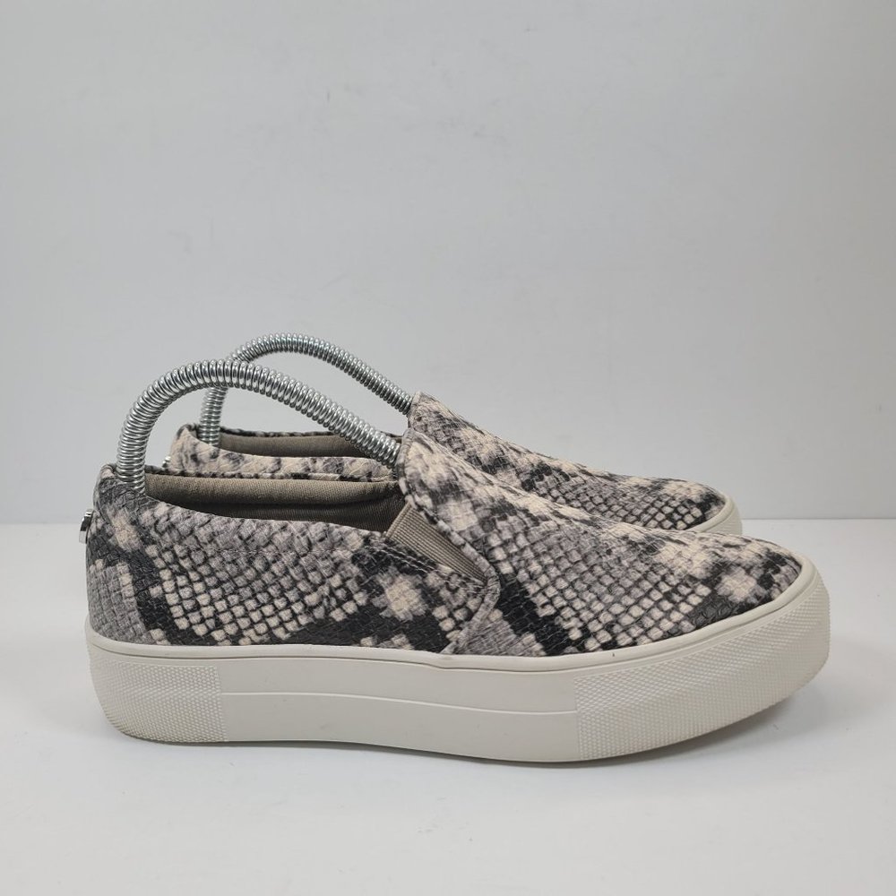 Steve Madden Women's Gray Gills Slip On Sneaks US size 6.5M